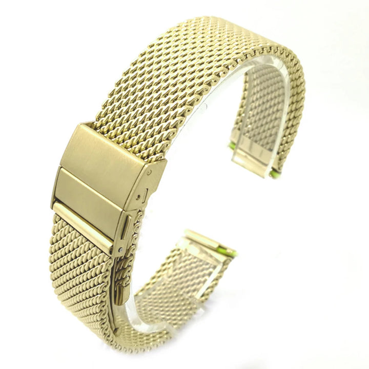 Premium Stainless Steel Watch Strap 18–22mm Quick Release