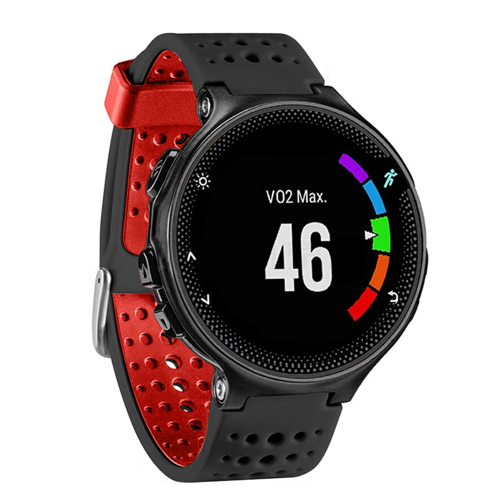 Silicone Watch Strap for Garmin Forerunner Series with Removal Tool