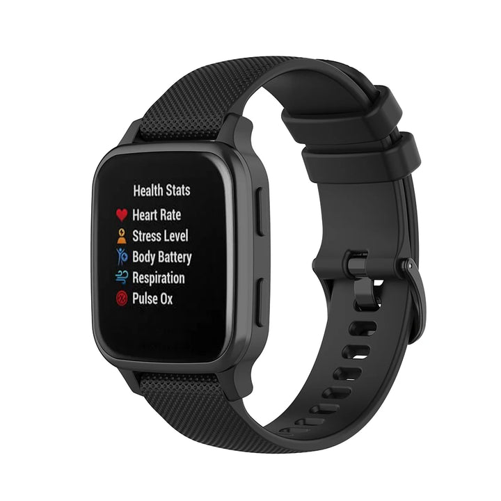 20mm Silicone Strap for Garmin Venu SQ/Venu 2 Plus & Amazfit Bip S/U