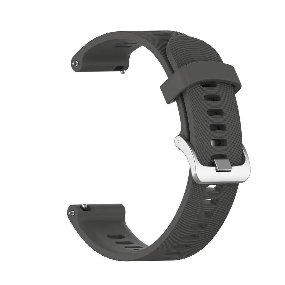 20mm Garmin Silicone Replacement Strap – Forerunner & Vivoactive Series