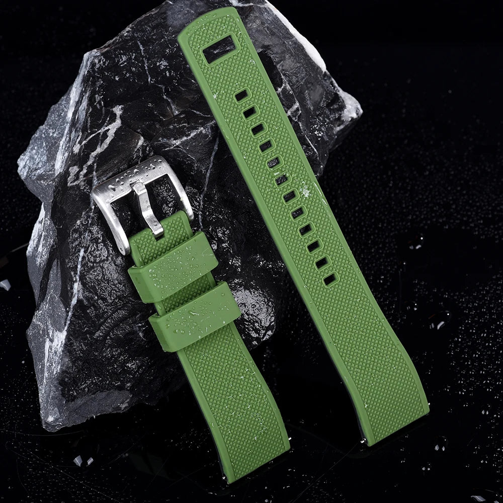 JUELONG Premium Silicone Watch Band 20mm Quick Release Rubber Strap Waterproof Men Women Replacement Watchband