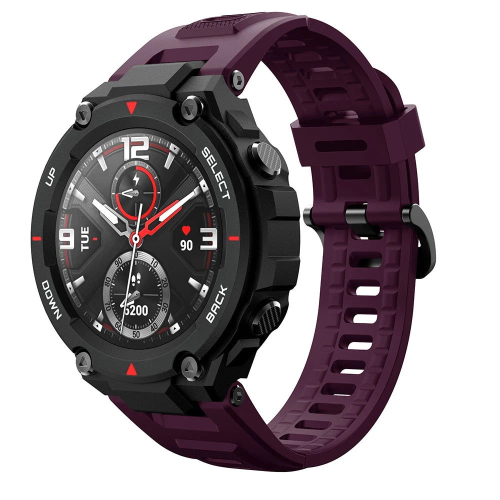 Silicone Watch Strap for Amazfit T-Rex & T-Rex Pro