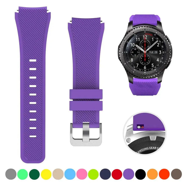 Universal Silicone Watch Band 20/22mm