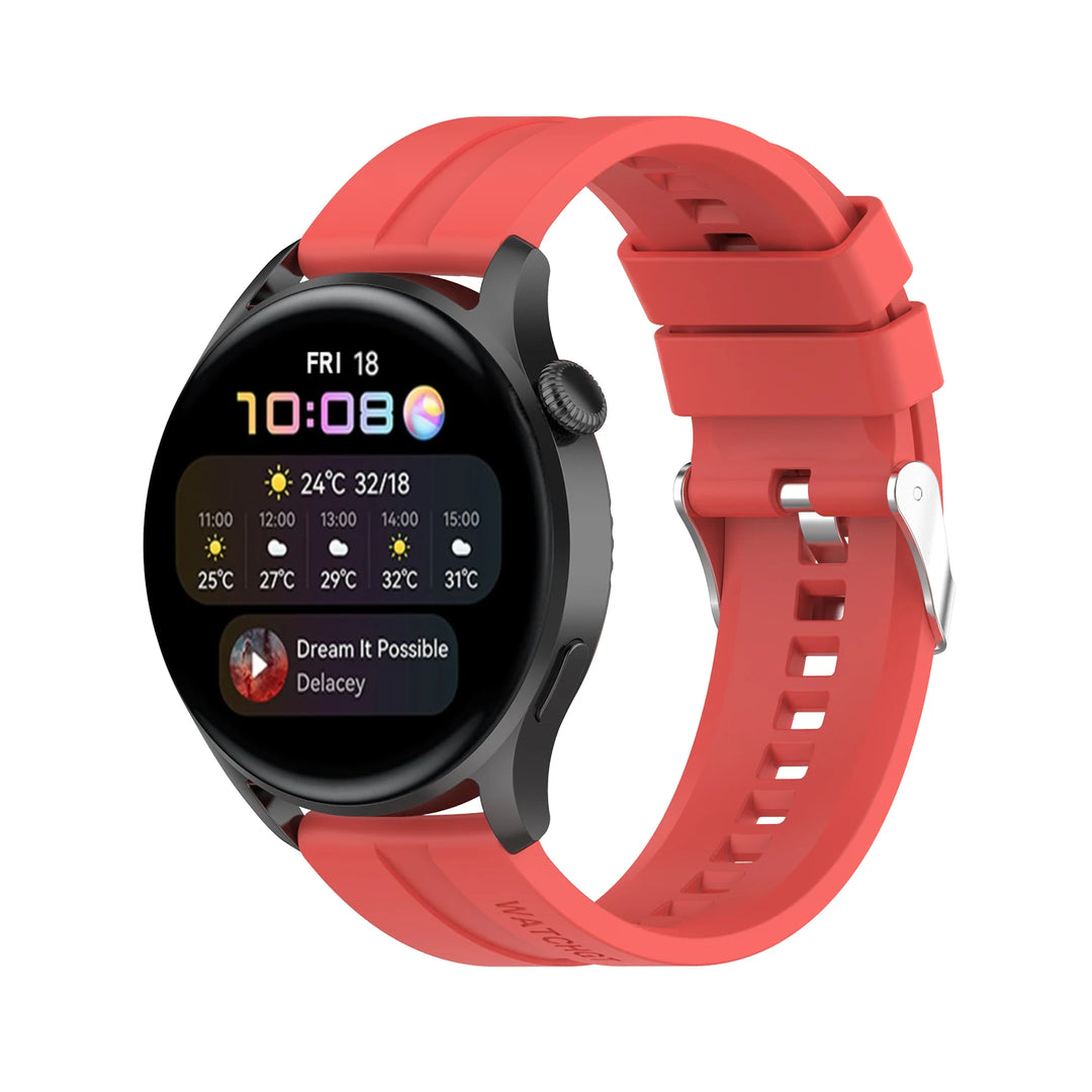 22mm Silicone Watch Strap for Huawei GT2 Pro, GT3 & Honor Magic 2 – 46mm