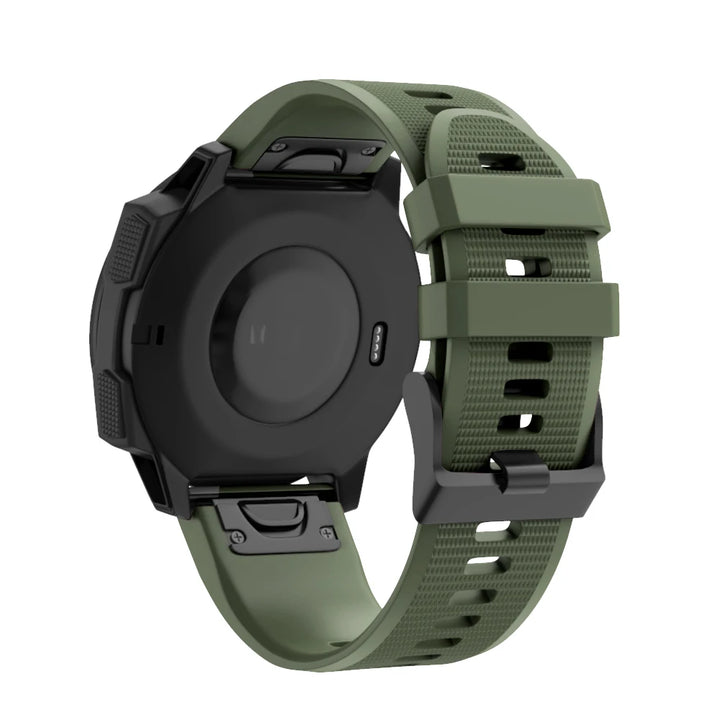 QuickFit Silicone Watch Strap 20/22/26mm for Garmin Fenix & Epix Gen2