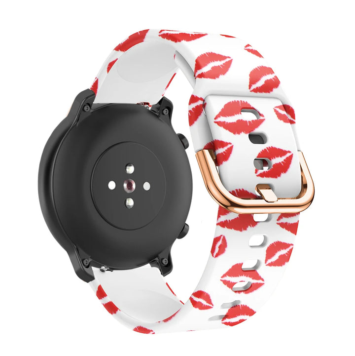 Silicone Watch Strap – 20/22mm for Huawei GT2/GT3 & Garmin Forerunner