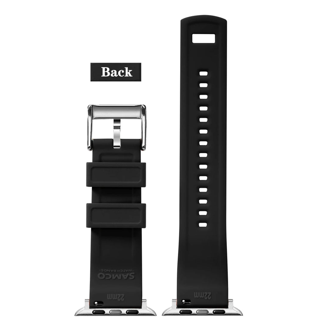 New Silicone Rubber Apple Watch Band 38–45mm