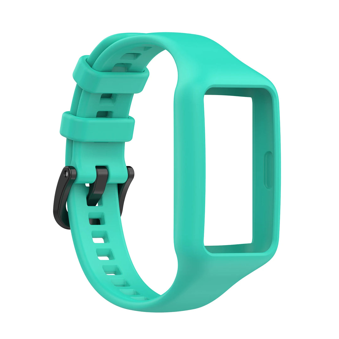 Silicone Strap with Case for Huawei Band 6/7 & Honor Band 6/7