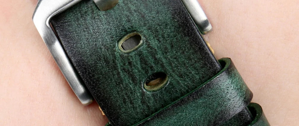 MAIKES Stainless Steel Watch Buckle 16mm 18mm 20mm 22mm 24mm Leather Strap Watch Clasp Black Rose Gold