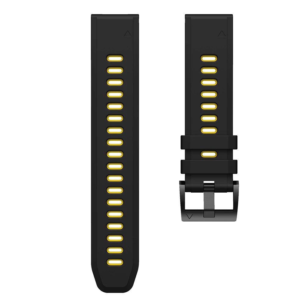 QuickFit Silicone Strap for Garmin Fenix Series (22-26mm)