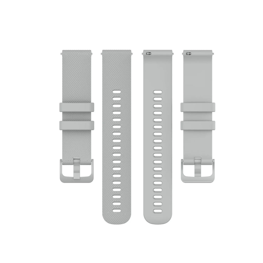 20mm Silicone Strap for Garmin Venu SQ/Venu 2 Plus & Amazfit Bip S/U