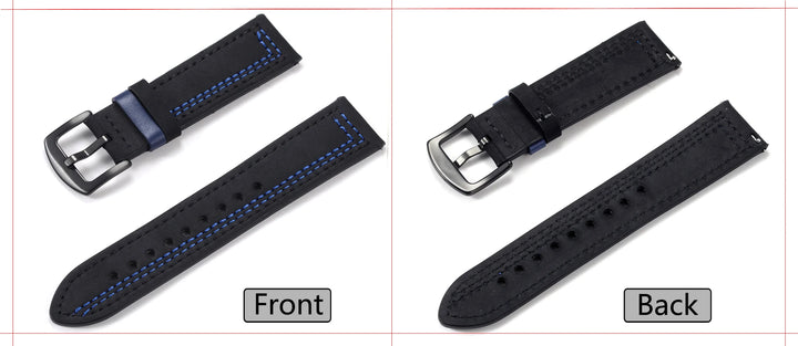 Universal Silicone Watch Strap 20mm/22mm for Samsung, Huawei & Amazfit
