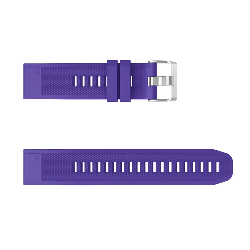 22mm Quick-Fit Silicone Strap – Garmin Fenix, EPIX & Tactix