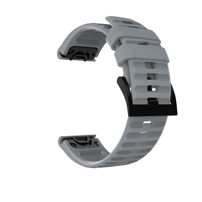 Quick-Fit Silicone Watch Strap – 22–26mm for Garmin Fenix & Epix