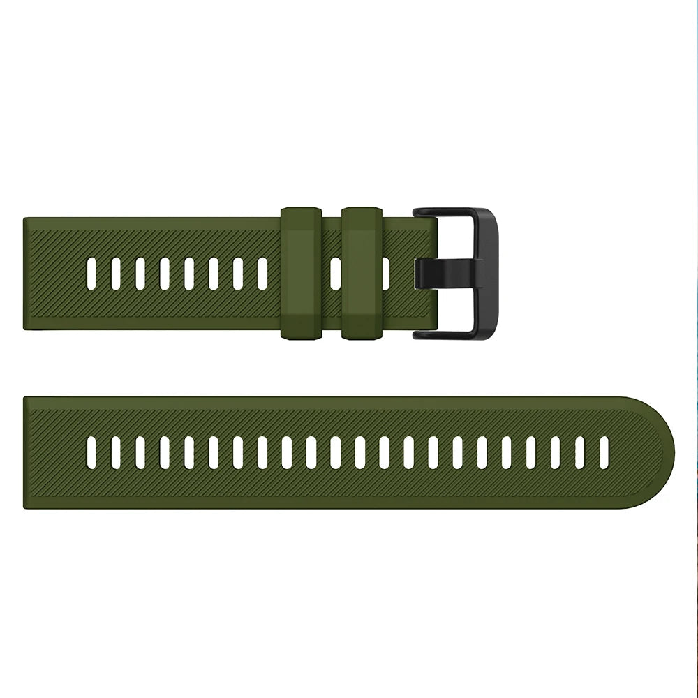 22mm Silicone Watch Strap for Garmin Forerunner 745
