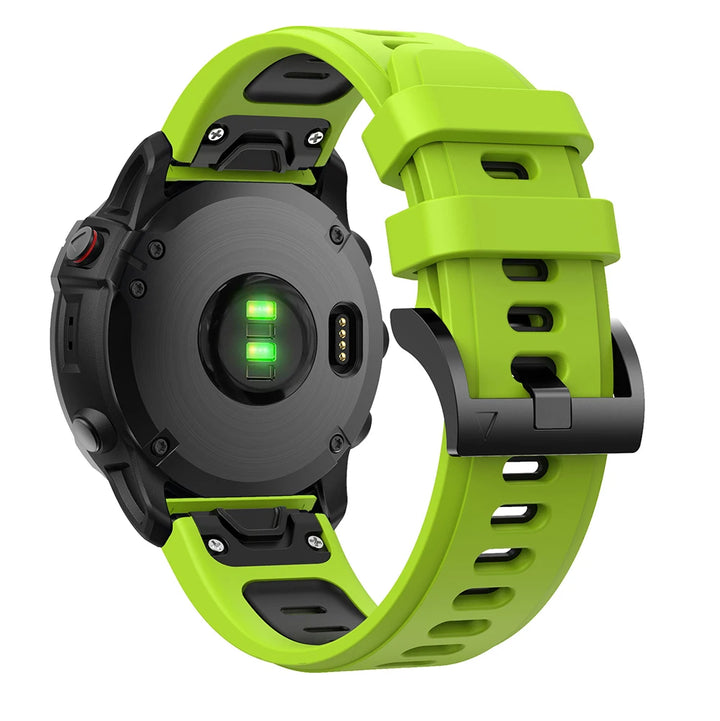 QuickFit Silicone Strap for Garmin Fenix Series (22-26mm)