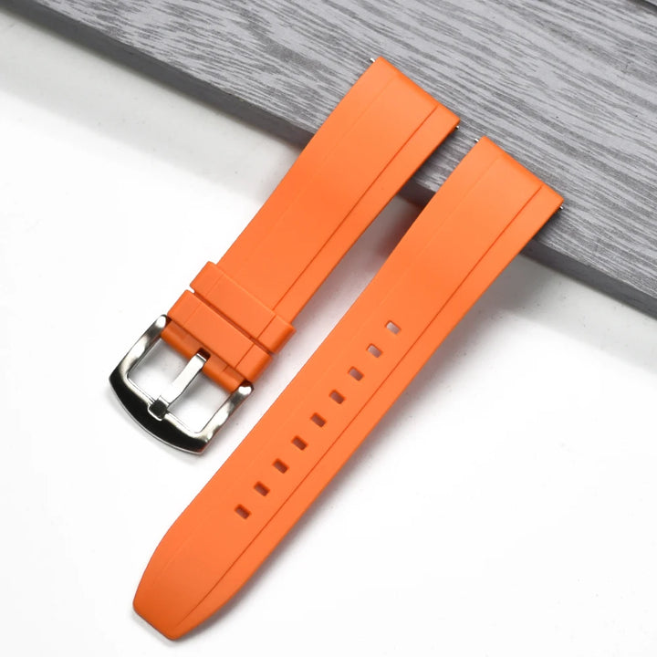 JUELONG Quick Release Watchbands Quality Silicone Rubber Watch Straps 20mm 22mm 24mm Waterproof Diving Men Watches Accessories