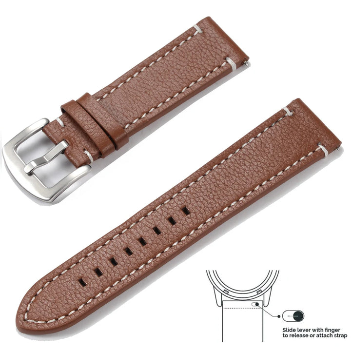 Universal Silicone Watch Strap 20mm/22mm for Samsung, Huawei & Amazfit