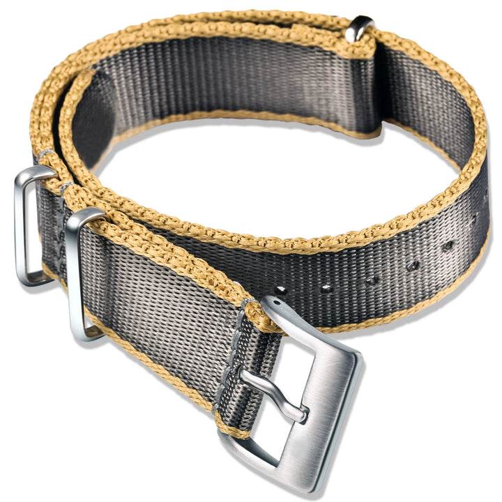 Military Nylon One-Piece Watch Band – 18/20/22/24mm