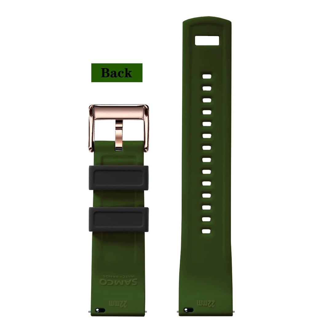 Silicone Quick-Release Watch Band 18/20/22mm