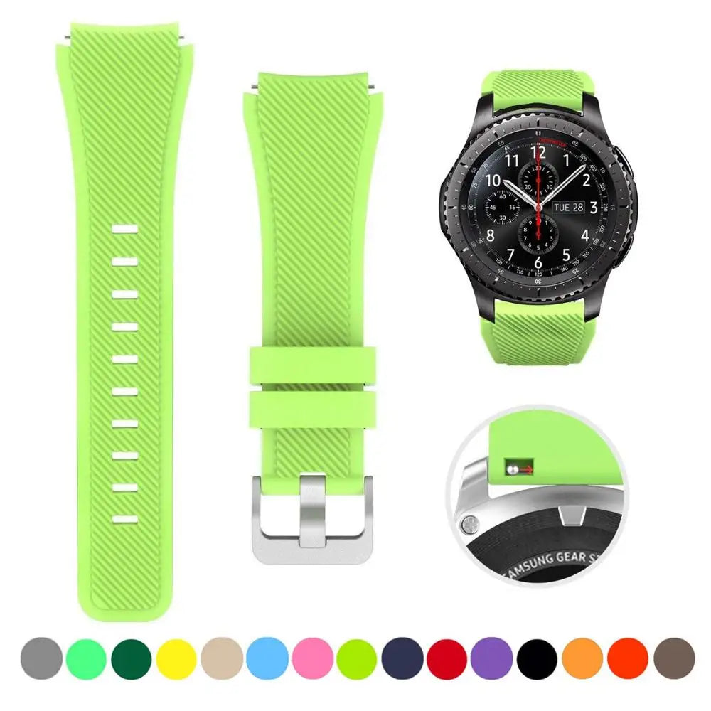 Universal Silicone Watch Band 20/22mm
