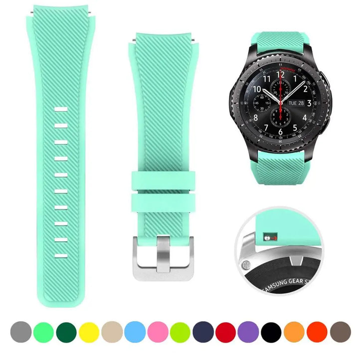 Universal Silicone Watch Band 20/22mm
