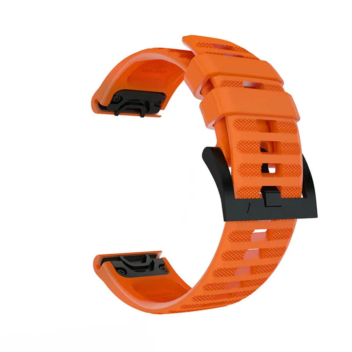 Quick-Fit Silicone Watch Strap – 22–26mm for Garmin Fenix & Epix
