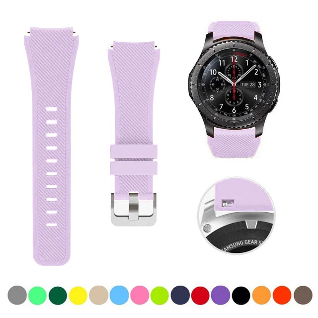 Universal Silicone Watch Band 20/22mm