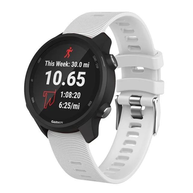 Colorful 20mm Silicone Strap for Garmin Forerunner & Vivomove