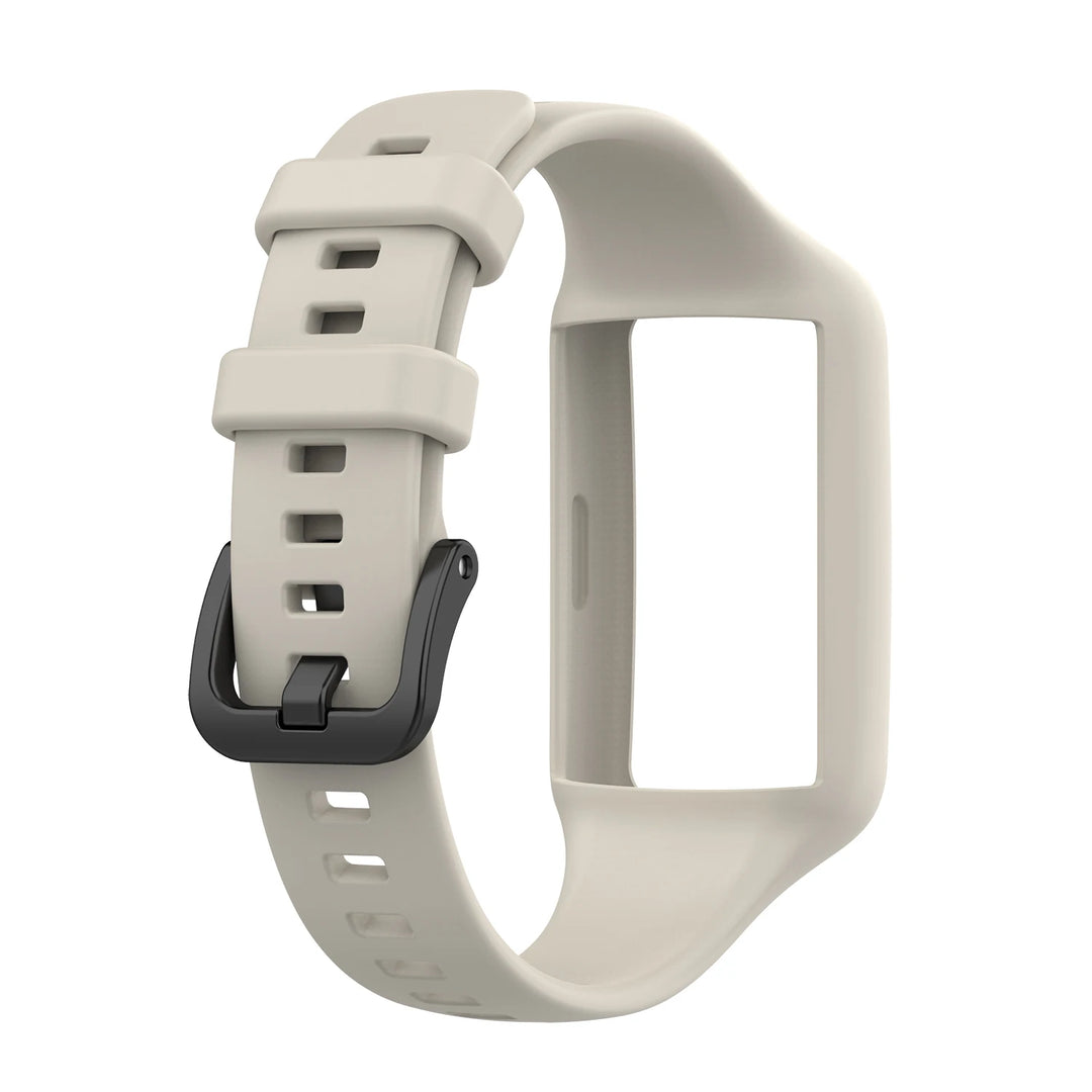 Silicone Strap with Case for Huawei Band 6/7 & Honor Band 6/7