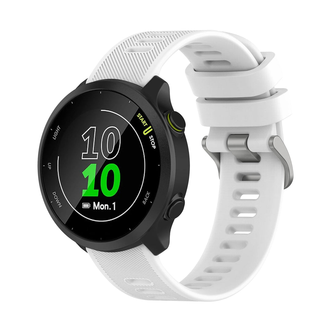 20mm Silicone Watch Strap for Garmin Forerunner, Vivoactive & Venu