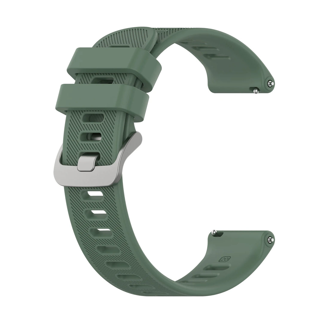 20mm Silicone Watch Strap for Garmin Forerunner, Vivoactive & Venu