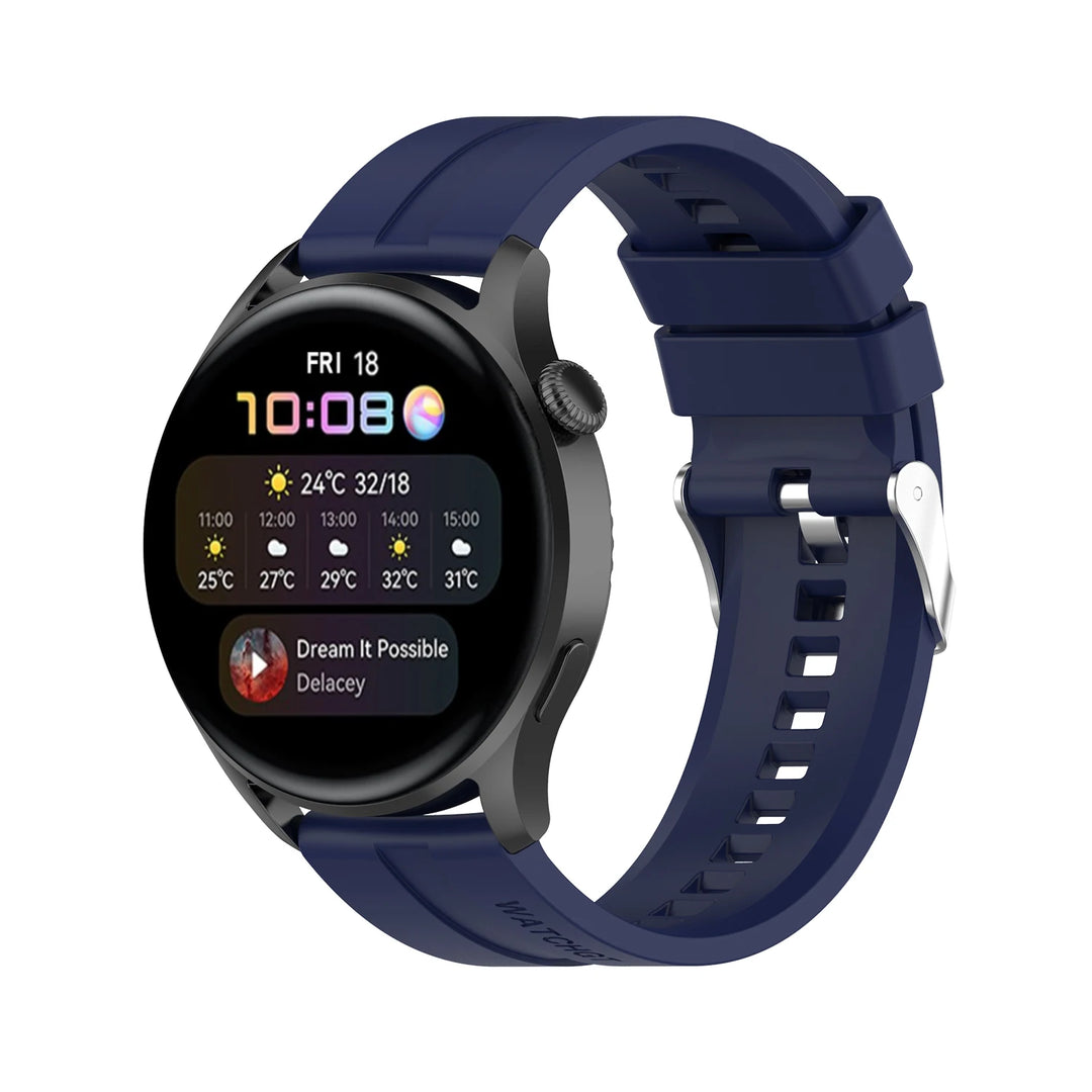 22mm Silicone Watch Strap for Huawei GT2 Pro, GT3 & Honor Magic 2 – 46mm