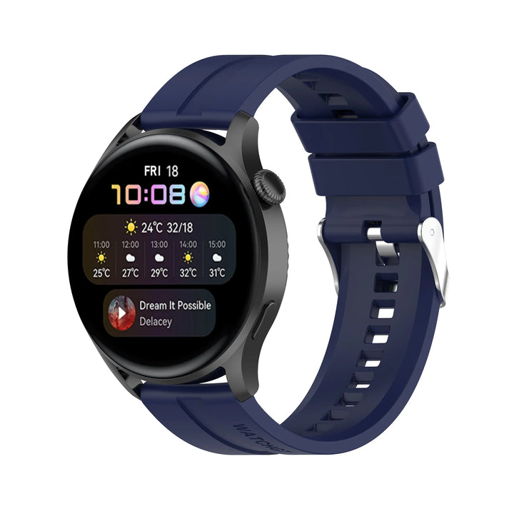 22mm Silicone Watch Strap for Huawei GT2 Pro, GT3 & Honor Magic 2 – 46mm