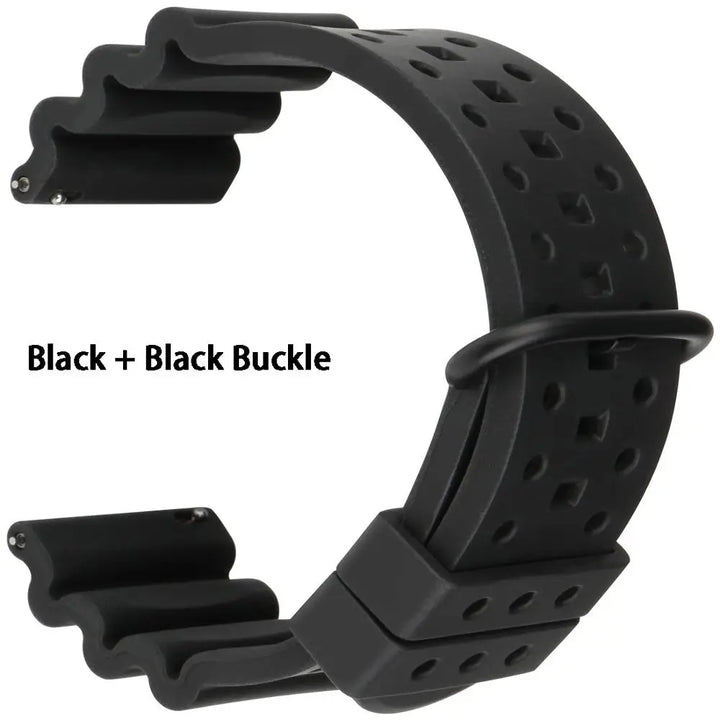 Rubber Watch Bands Quick Release 20mm 22mm 24mm Watch Accessories Orange Sport Watch Strap Smart Watch Bracelet Belt For Casio