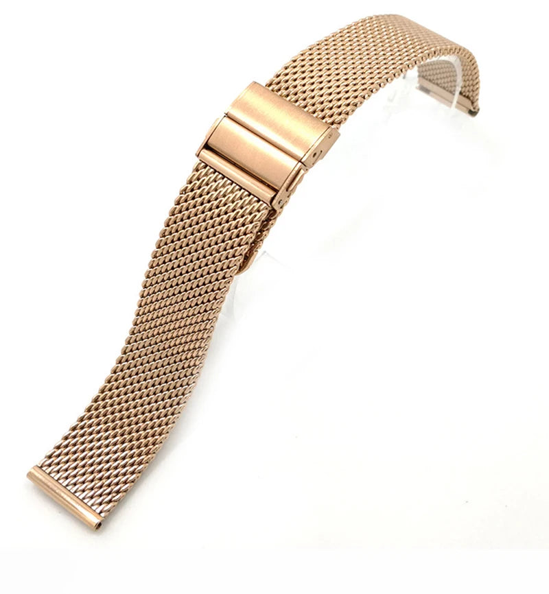 Premium Stainless Steel Watch Strap 18–22mm Quick Release