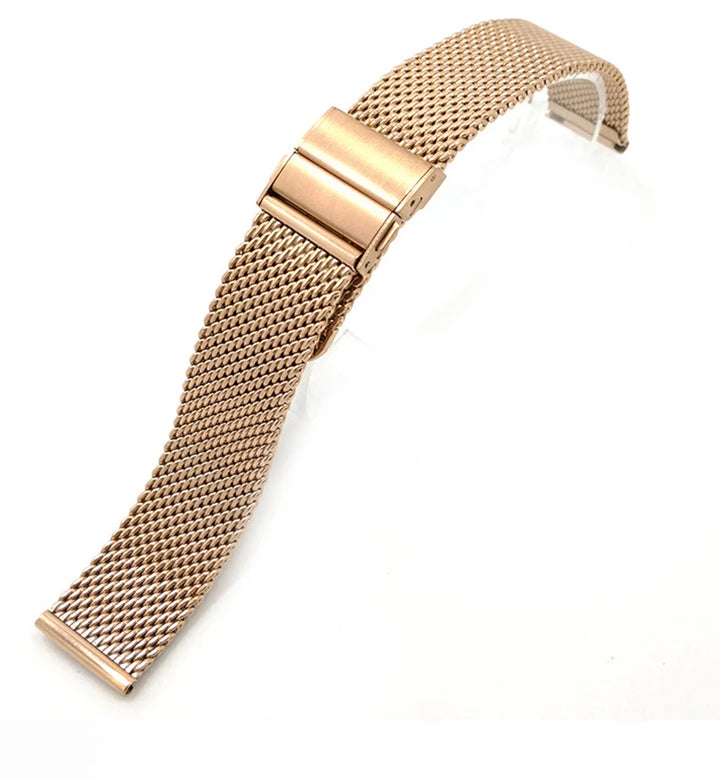 Premium Stainless Steel Watch Strap 18–22mm Quick Release