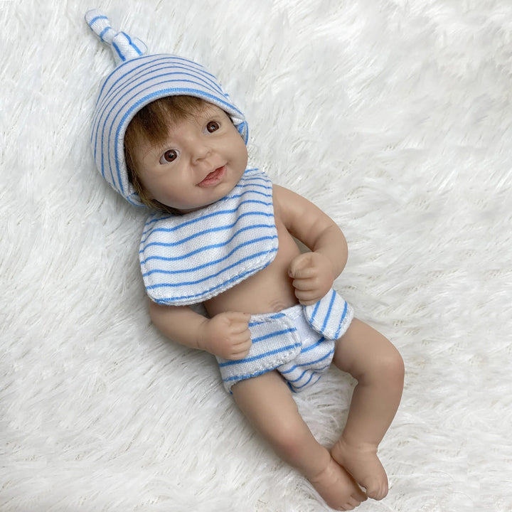 Palm 6″ Silicone Mini Reborn Doll