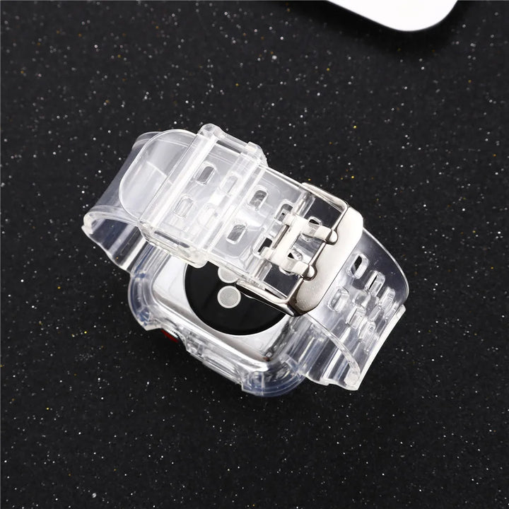 Silicone Watch Strap for Apple Watch (38–44mm)
