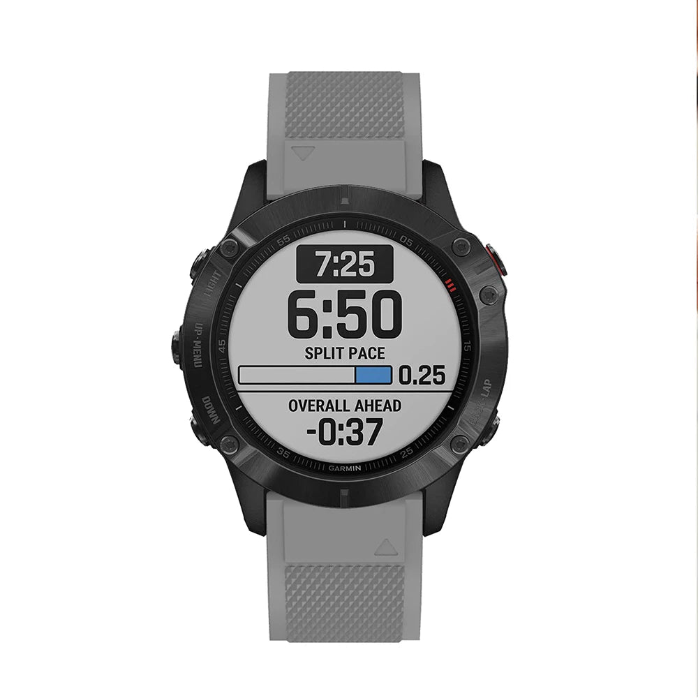 22mm Quick-Fit Silicone Strap – Garmin Fenix, EPIX & Tactix