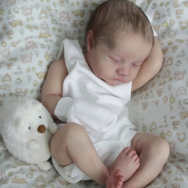 17″ Levi Sleeping Reborn Doll Kit – Unpainted Vinyl DIY Parts