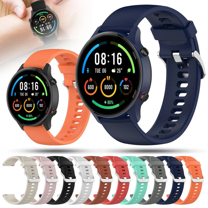 22mm Silicone Strap for Huawei Watch GT Series (GT2, GT3, GT2 Pro, GT2E)