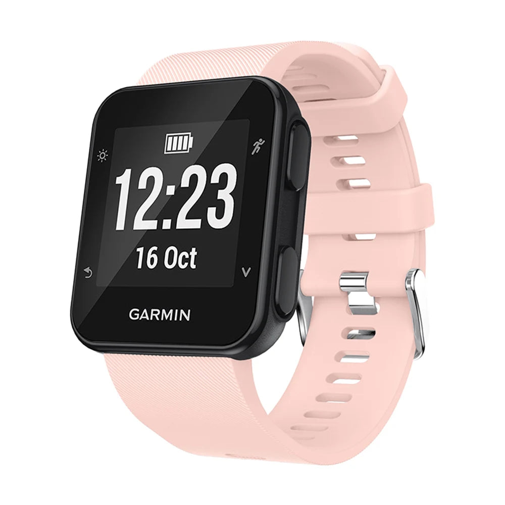 Silicone Watch Strap for Garmin Forerunner 35 – Replacement Band