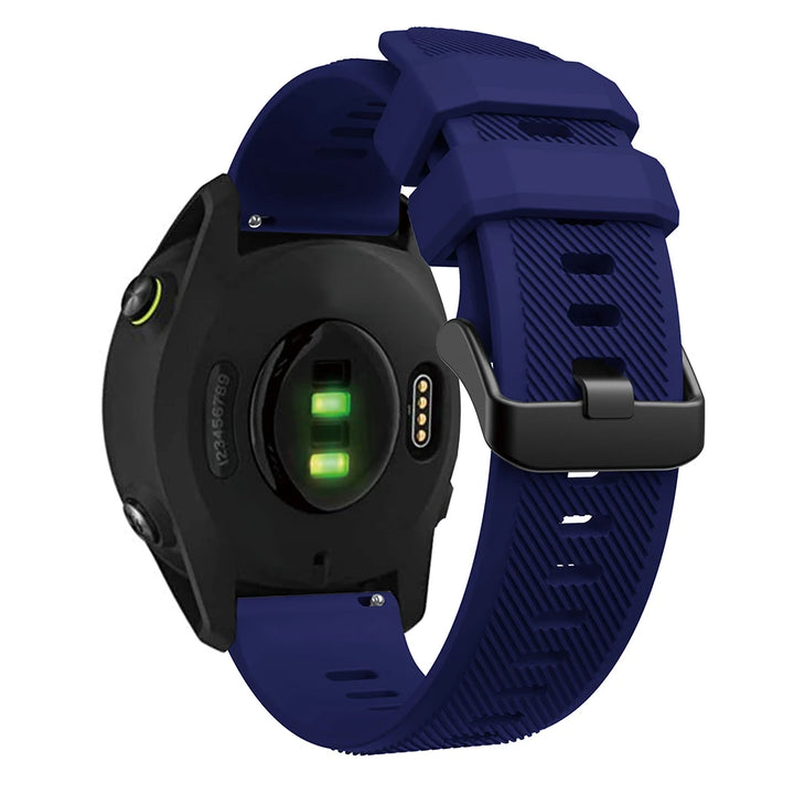 22mm Silicone Watch Strap for Garmin Forerunner 745