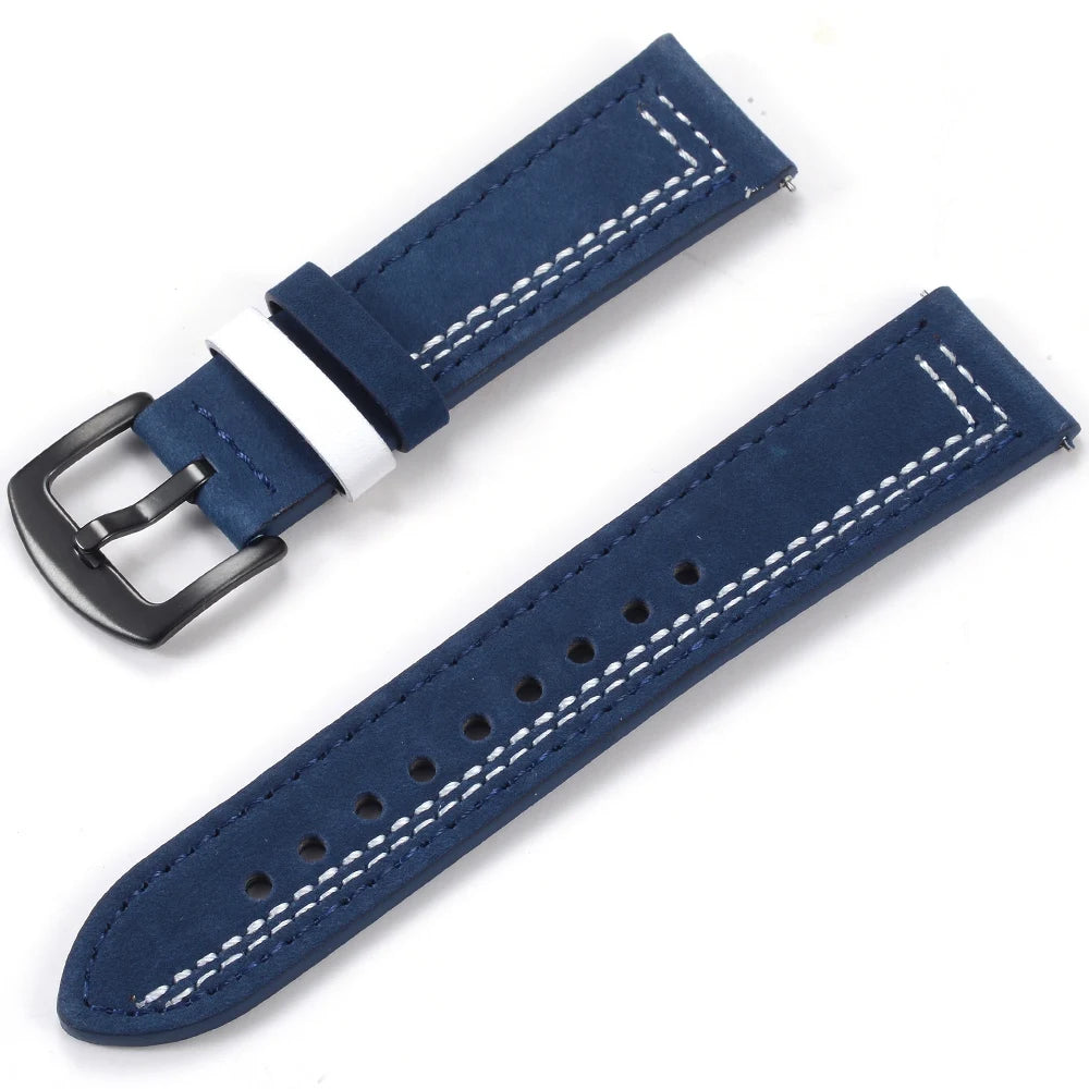 Universal Silicone Watch Strap 20mm/22mm for Samsung, Huawei & Amazfit