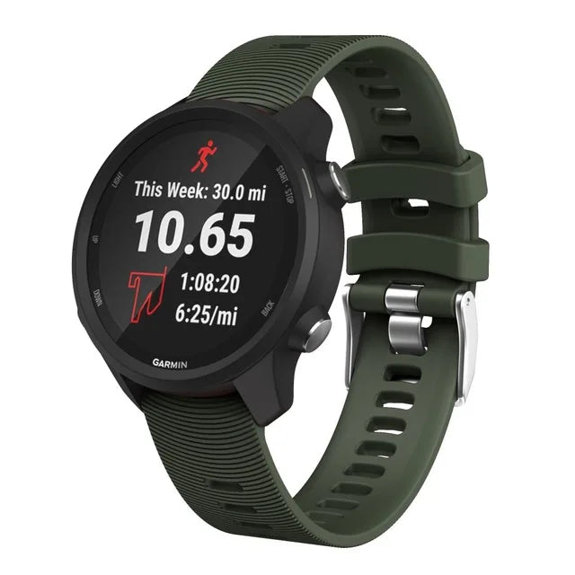 Colorful 20mm Silicone Strap for Garmin Forerunner & Vivomove