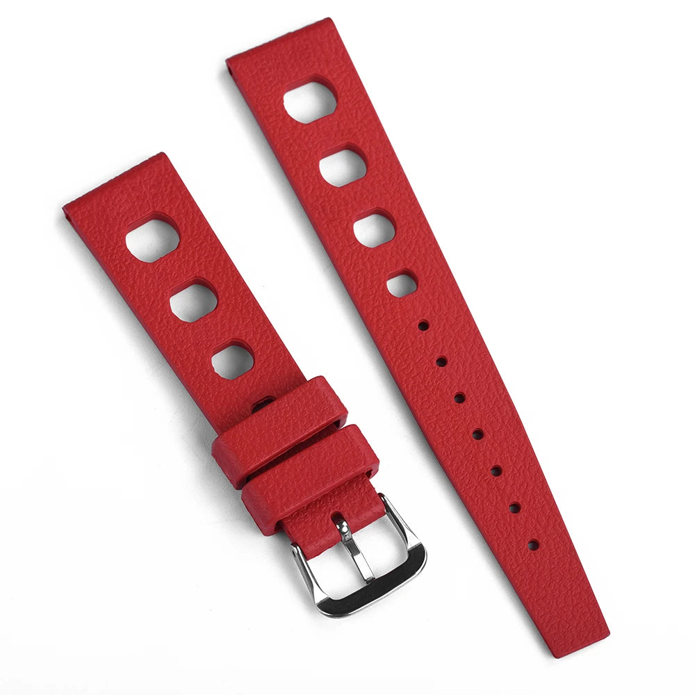 New FKM Originality Fluororubber Watch Strap 20mm 22mm Quick Release For Men Diving Watchbands