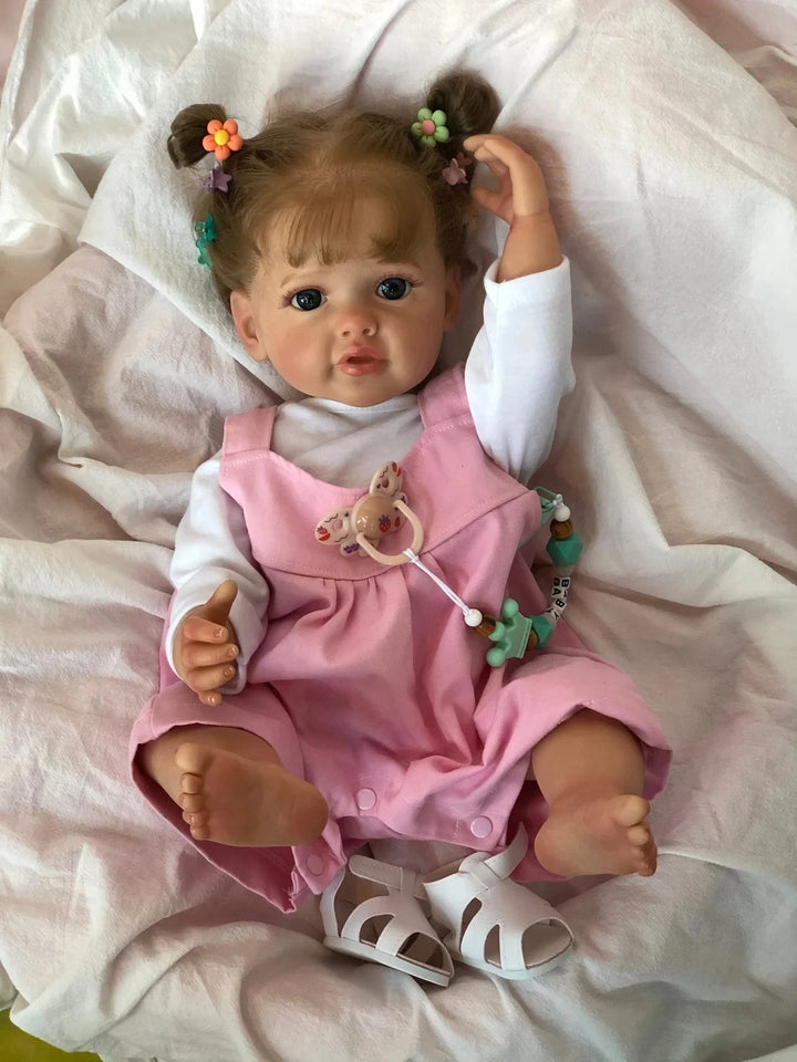 Betty 55 cm Full‑Body Silicone Reborn Toddler Doll