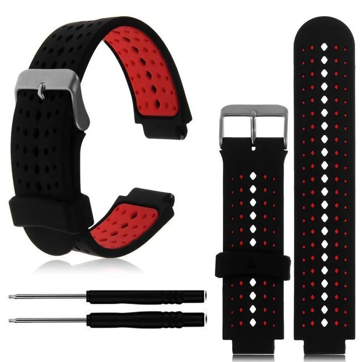 Silicone Replacement Strap for Garmin Forerunner 235/220/230/620/630/735XT