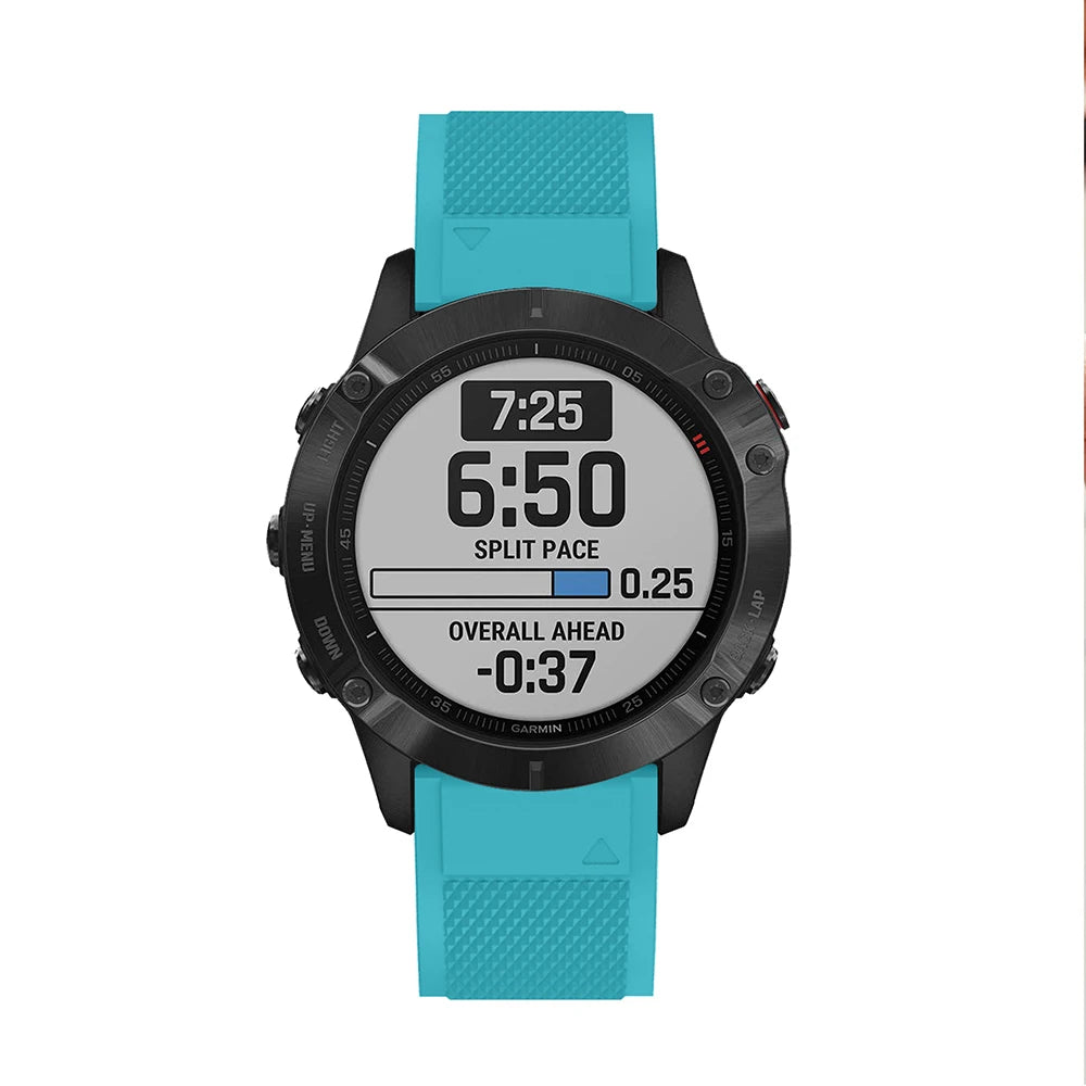 22mm Quick-Fit Silicone Strap – Garmin Fenix, EPIX & Tactix